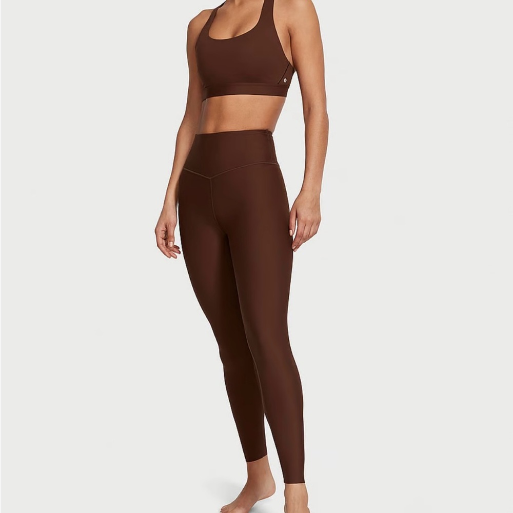 victoria secret pink women’s active brow leggings size M